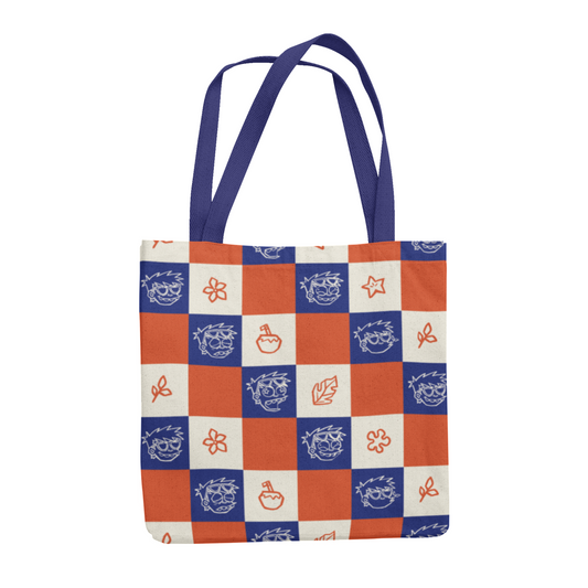 Si Juki Harta Pulau Monyet Totebag Checker