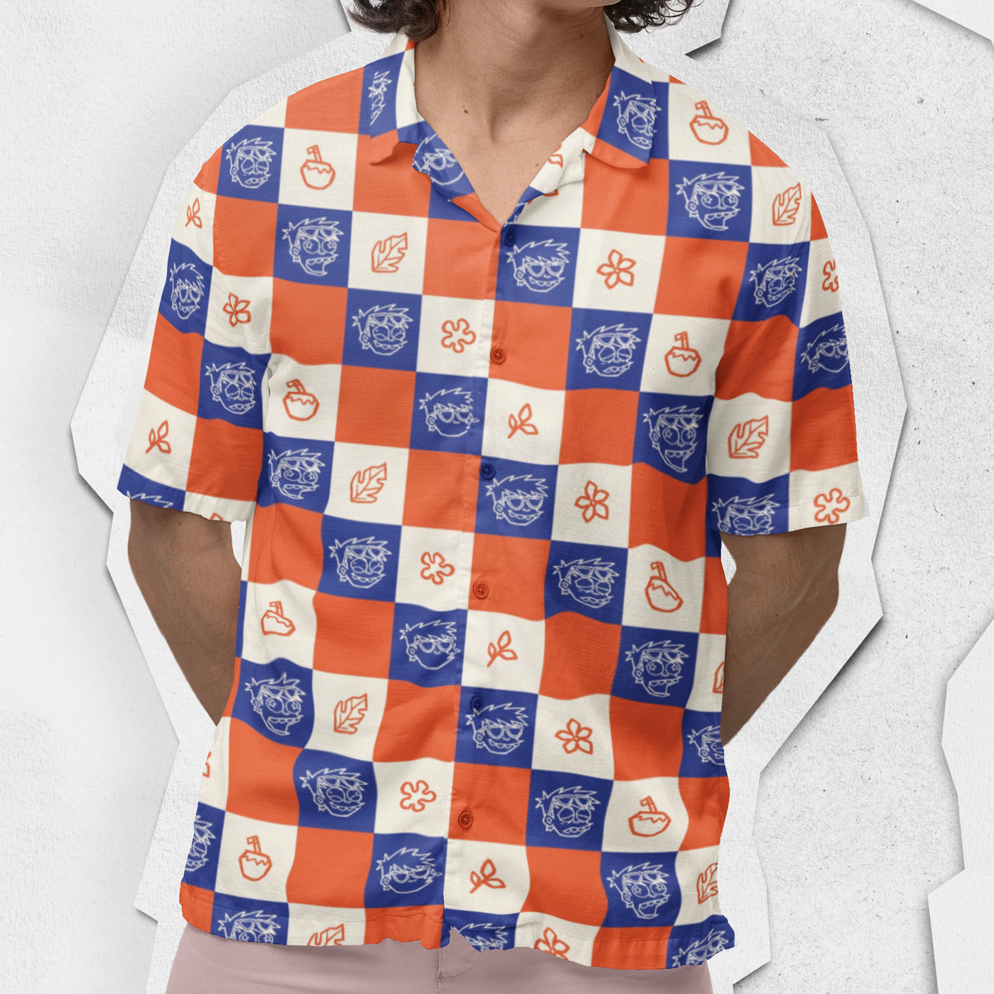 Si Juki Harta Pulau Monyet Checker Shirt