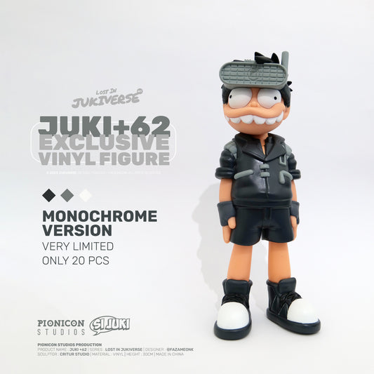 Juki+62 Toys Monochrome Version