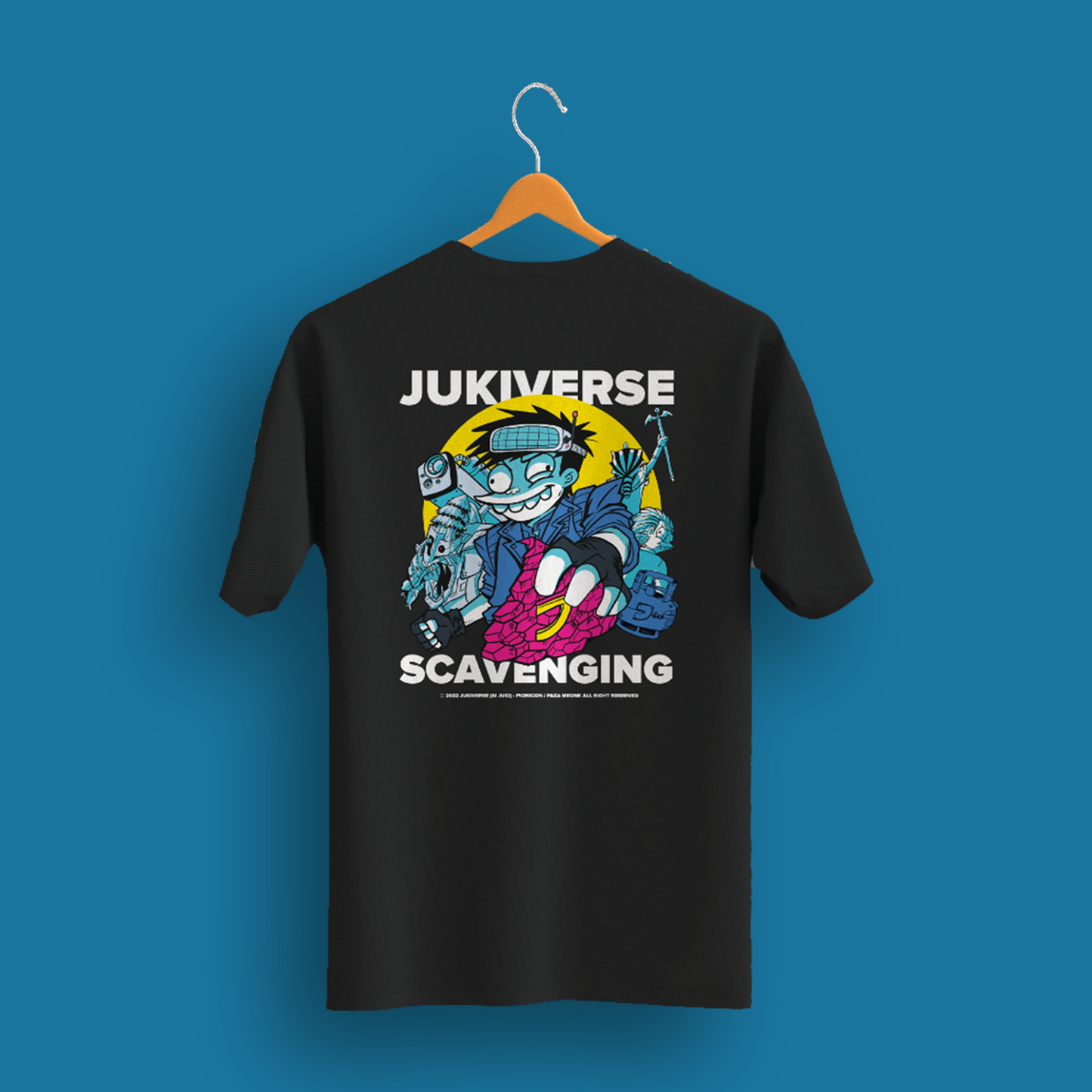 Juki Scavenging Black T-Shirt