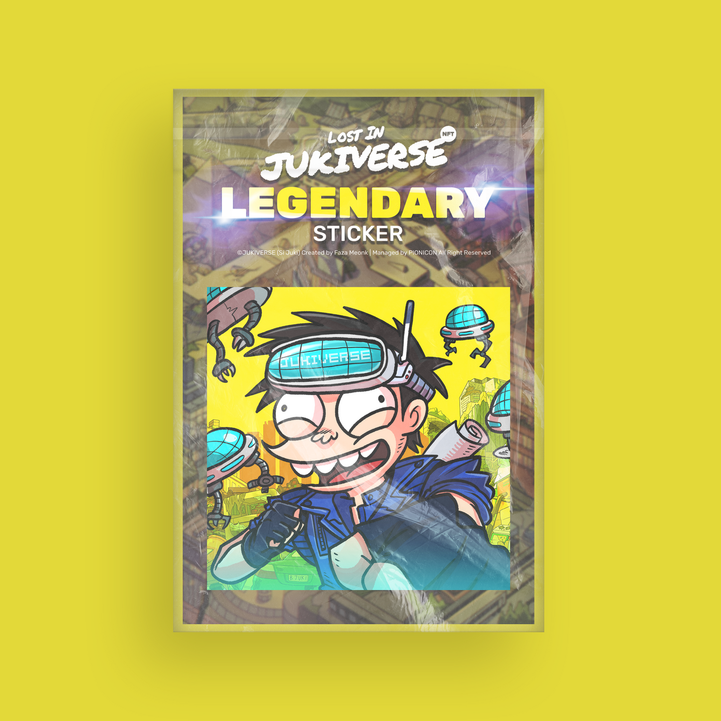 Jukiverse Single Sticker #1