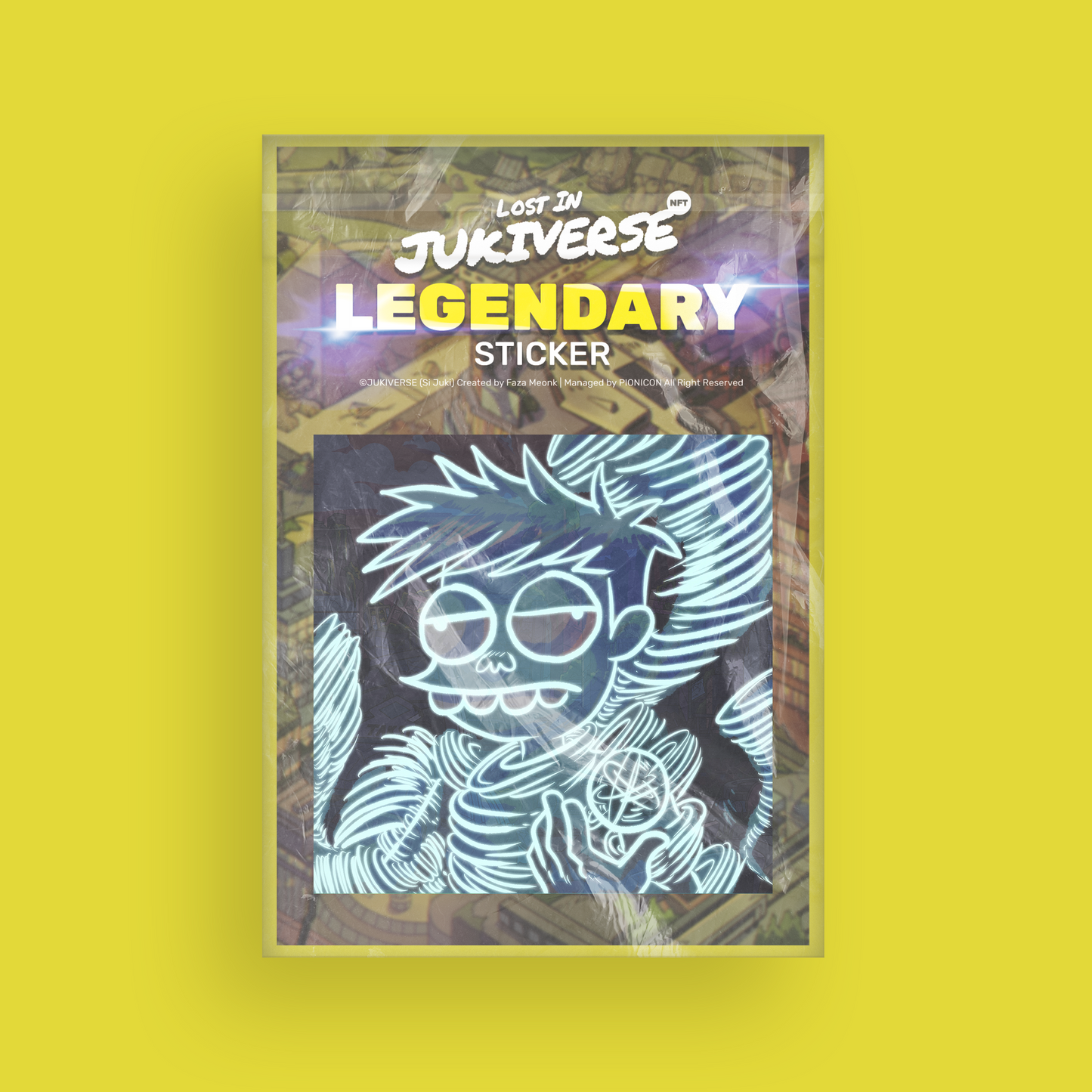 Jukiverse Single Sticker #13