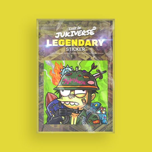 Jukiverse Single Sticker #17