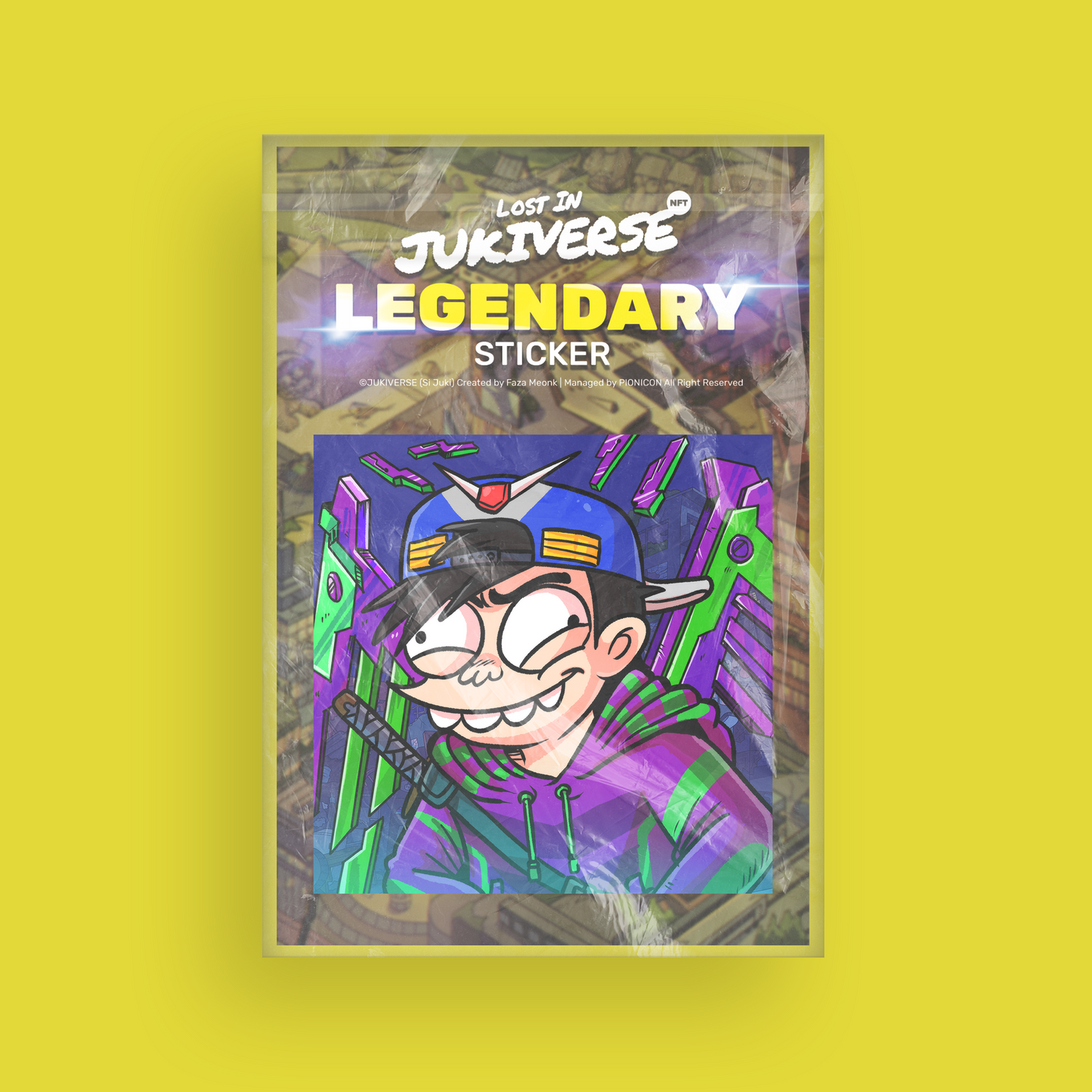 Jukiverse Single Sticker #2