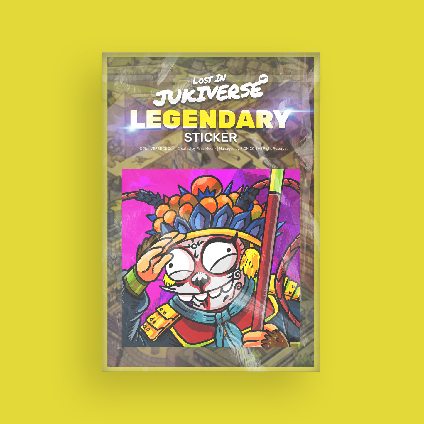 Jukiverse Single Sticker #22