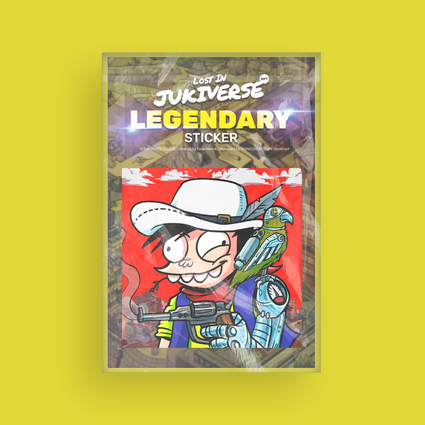 Jukiverse Single Sticker #4