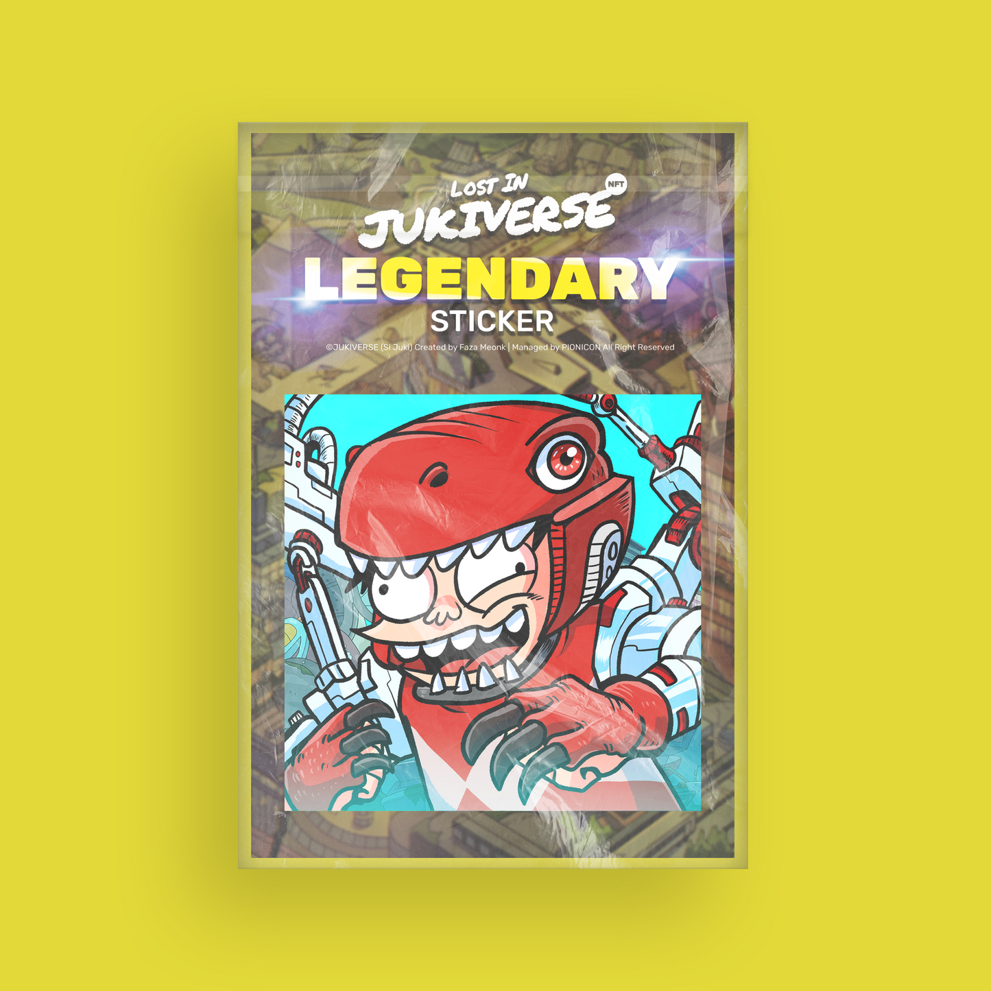 Jukiverse Single Sticker #7