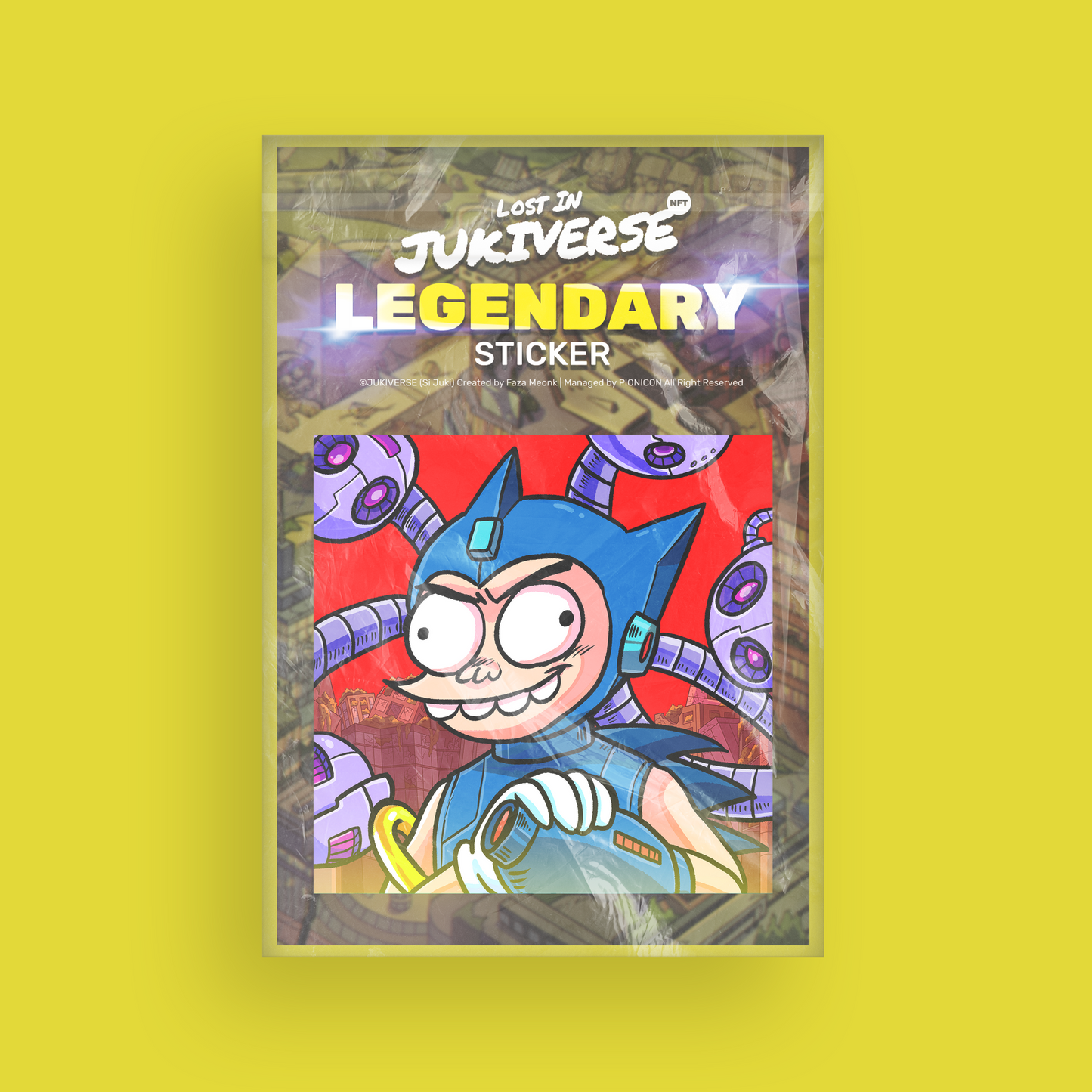 Jukiverse Single Sticker #8