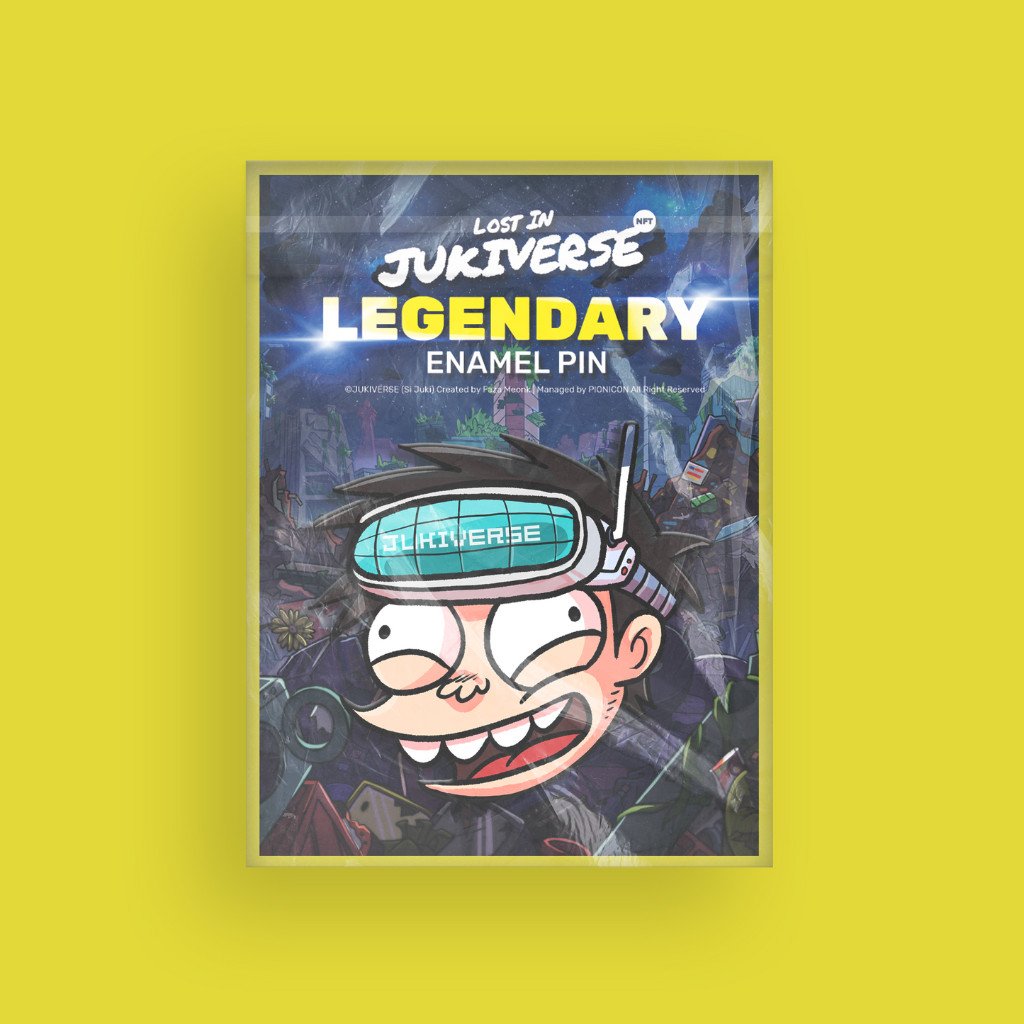 Jukiverse Enamel Pin