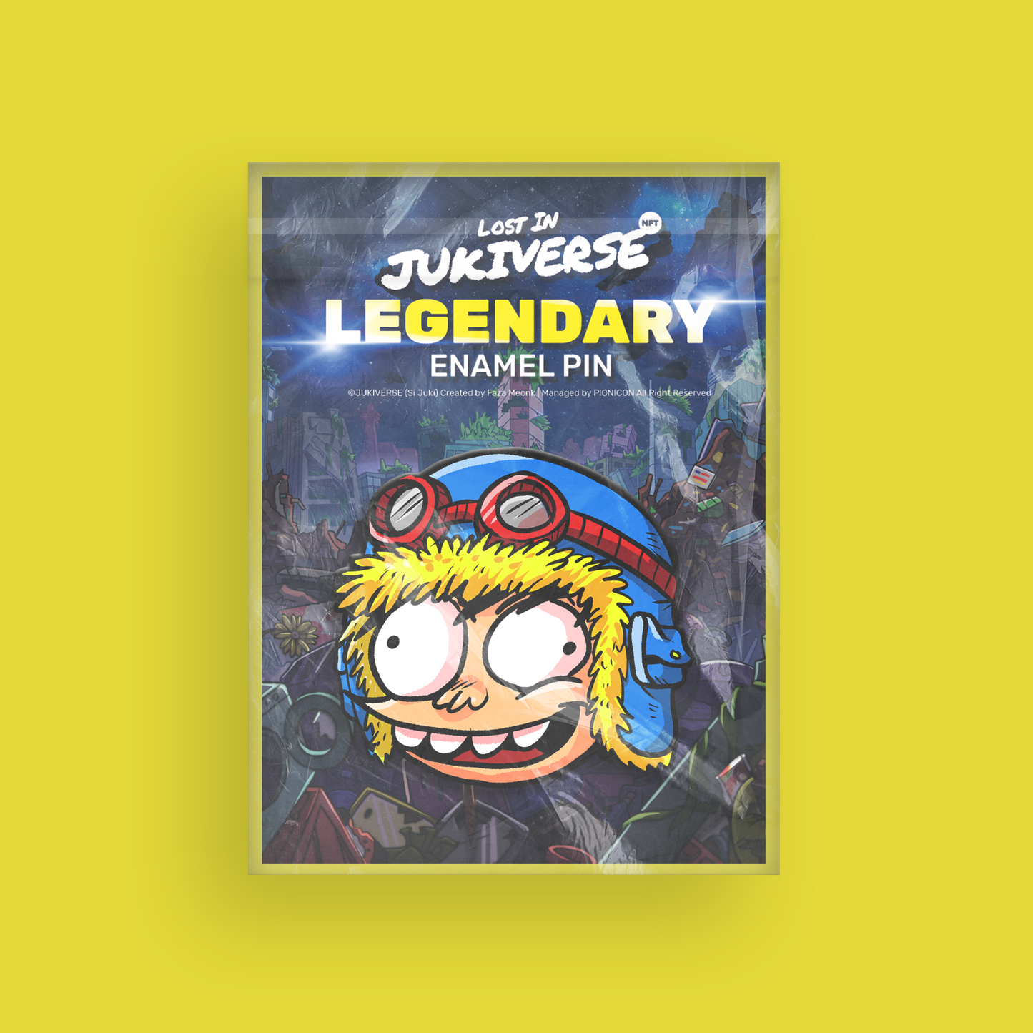 Jukiverse Enamel Pin